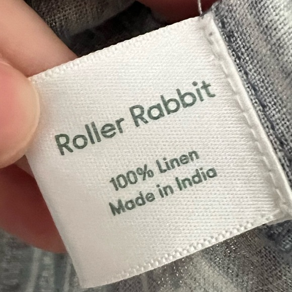 Roller Rabbit Striped Linen Romper - Picture 7 of 8